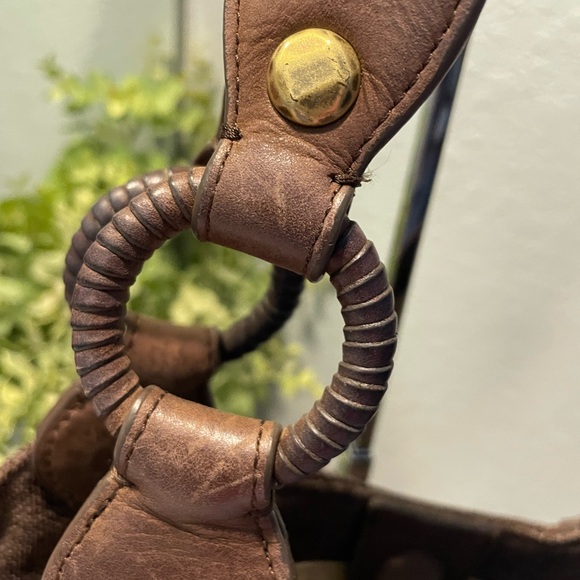 Cole Haan Fabric Handbag with Leather Trim - Picture 4 of 16